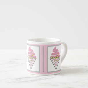 Tasse Expresso Irrésistible crème glacée Espresso Mug par Adiela 