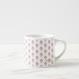 Tasse Expresso Irrésistible crème glacée Espresso Mug par Adiela 
