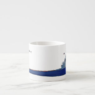Tasse Expresso J.W. Shelley découpe d'espresso mug