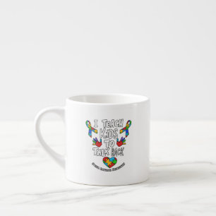 Tasse Expresso J'Apprends Aux Enfants À Parler De La Thérapie L
