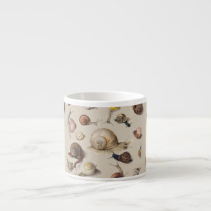 Tasse Expresso Jardin d'escargots Animaux de compagnie Gastropod 