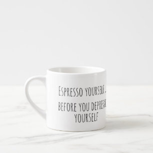 Tasse Expresso Jeu de café humoristique