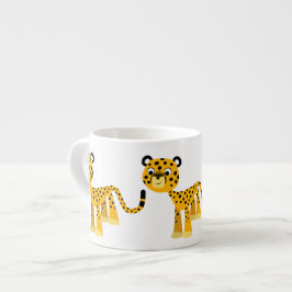 Tasse Expresso Joli Dessin Cheetah Espresso Mug
