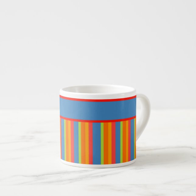 Tasse Expresso Joli Transat Stripes Espresso Mug (Devant droit)