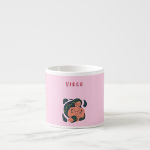 Tasse Expresso Joli Vierge, zodiaque, impression signe du zodiaqu