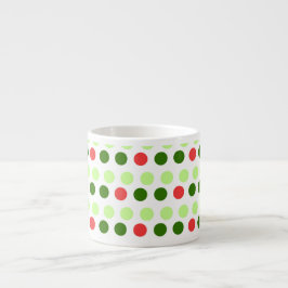 Tasse Expresso Jolly Holiday Polka Dots