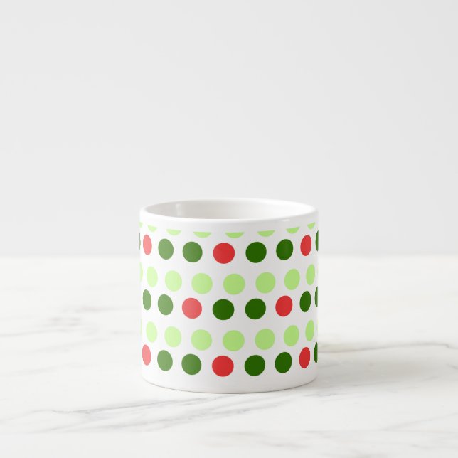 Tasse Expresso Jolly Holiday Polka Dots (Devant)