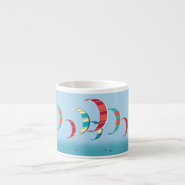 Tasse Expresso Kite Surf (Devant)
