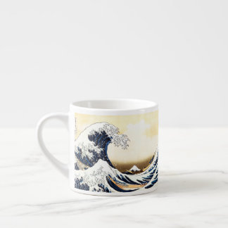 Tasse Expresso La grande vague outre de Kanagawa