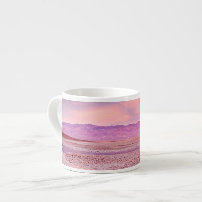 Tasse Expresso Lac water, Badwater, Death Valley (Devant gauche)