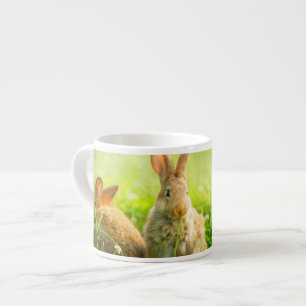 Tasse Expresso Lapins de Pâques