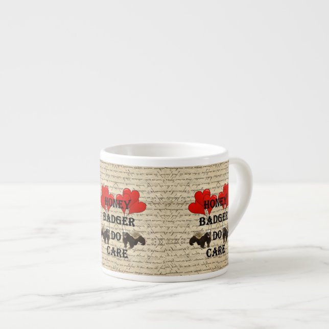 Tasse Expresso Le blaireau humain s'occupe (Devant droit)
