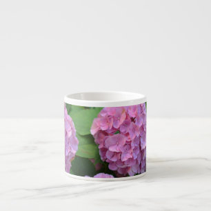 Tasse Expresso Le buisson d'hortensia rose
