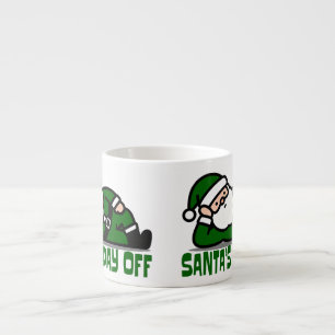 Tasse Expresso Le jour de repos du Père Noël