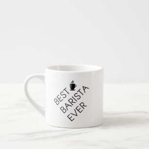 Tasse Expresso Le meilleur barman jamais. Cadeau de barman.
