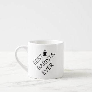 Tasse Expresso Le meilleur barman jamais. Cadeau de barman.