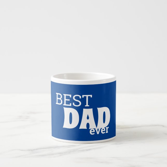 Tasse Expresso Le meilleur cadeau de fête des pères de PAPA (Devant)