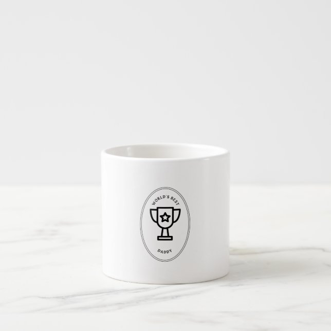 Tasse Expresso Le meilleur papa du monde (Devant)