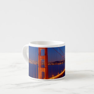 Tasse Expresso Le pont iconique avec San Francisco