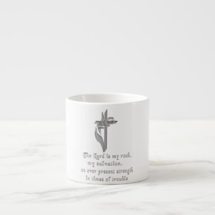 Tasse Expresso Le Seigneur est mon rocher