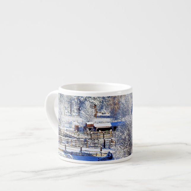 Tasse Expresso Les Etats-Unis, Washington, vallée de Methow, (Devant gauche)