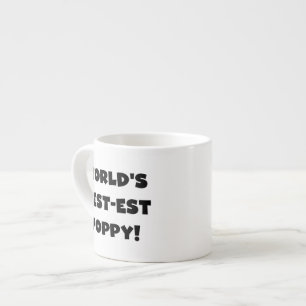 Tasse Expresso Les meilleurs cadeaux de coquelicot du monde de Bl