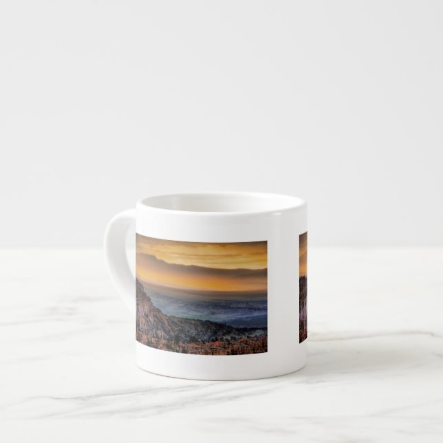 Tasse Expresso Lever de soleil au canyon de Bryce (Devant gauche)