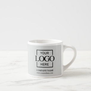 Tasse Expresso Logo de marque d'entreprise personnalisé simple mo