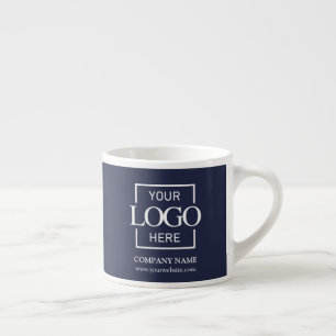 Tasse Expresso Logo de marque d'entreprise personnalisé simple mo