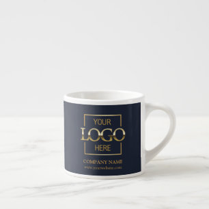 Tasse Expresso Logo de société personnalisé simple moderne