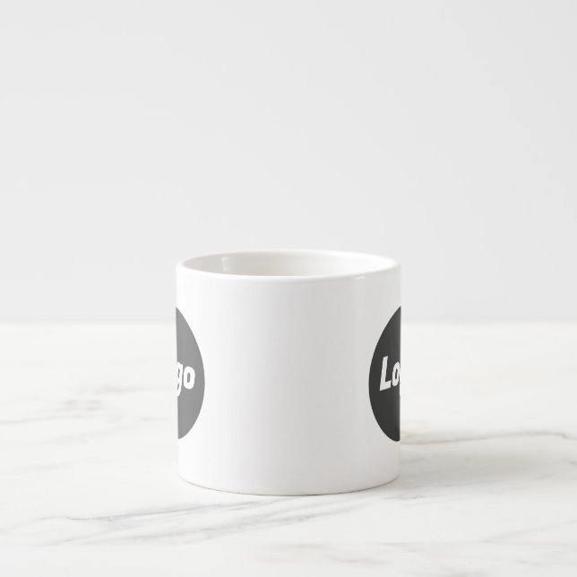 Tasse Expresso Logo personnalisé simple promotion de la marque pr (Devant)