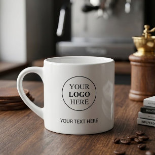 Tasse Expresso Logo promotionnel personnalisé - Pas de commande m