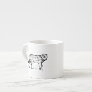 Tasse Expresso Loup