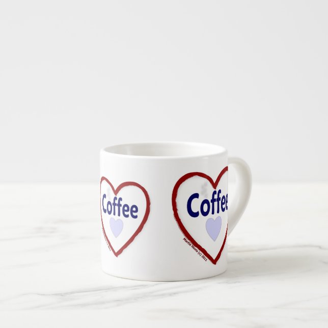 Tasse Expresso Love Coffee - Espresso Mug (Devant droit)