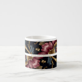 Tasse Expresso Luxury Indian Floral Vintage Royal
