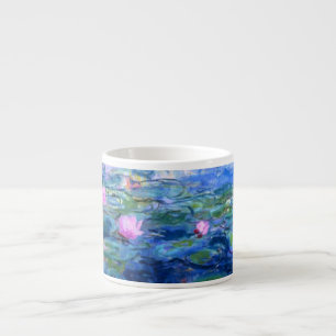 Tasse Expresso Lys d'eau rose Monet