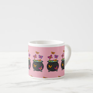 Tasse Expresso Magical Butterflies from a cauldron