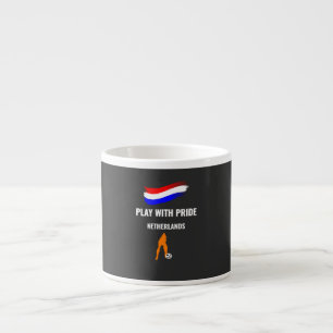 Tasse Expresso Maillot Fierté Footballeur Néerlandais 2026