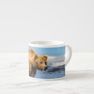 Tasse Expresso Maman ours regarde ses deux enfants
