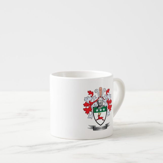 Tasse Expresso Manteau de Doherty des bras (Devant droit)