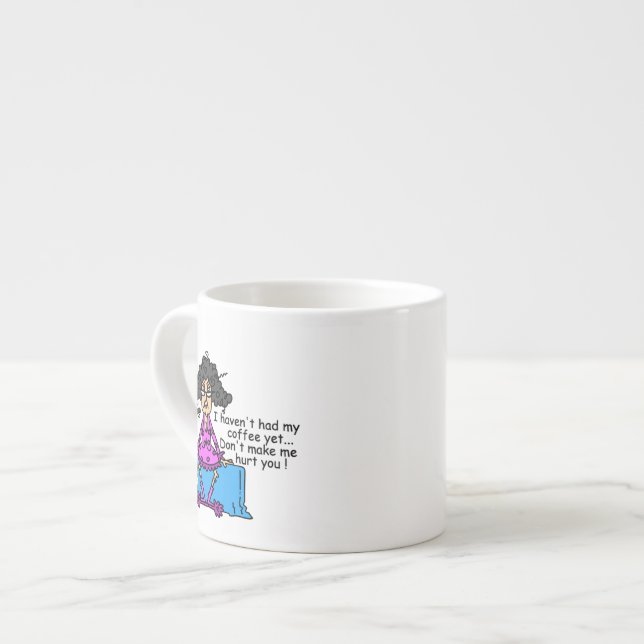 Tasse Expresso Matin Avant Humour Café (Devant gauche)