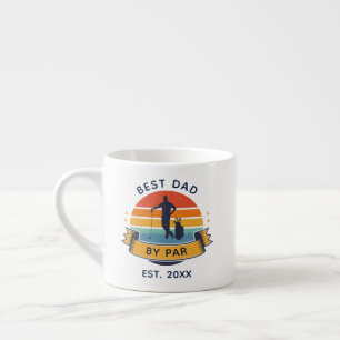 Tasse Expresso Meilleur Papa Par Fête des Pères Golfeur Amateur
