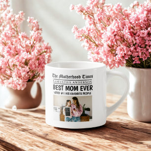 Tasse Expresso Meilleur quotidien personnalisé pour maman