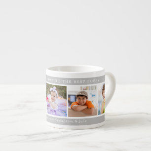 Tasse Expresso Meilleure Fête des pères joyeuse de Poppy 5 Photo 