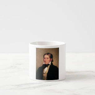Tasse Expresso Membre du Congrès Davy Crockett par Chester