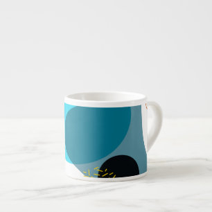 Tasse Expresso Memphis, cool, tendance, urbaine, illustration mod