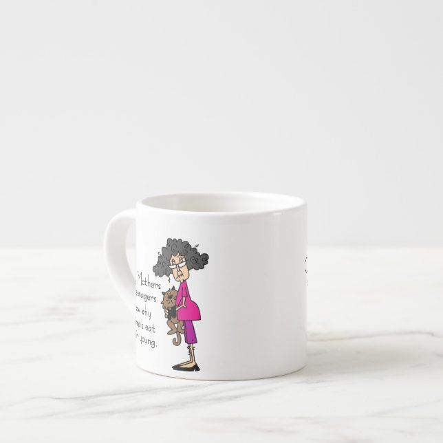 Tasse Expresso Mères des adolescents (Devant gauche)