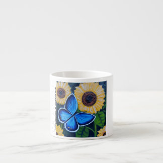 Tasse Expresso MI Mariposa Azul