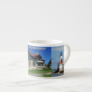 Tasse Expresso Michigan City Lighthouses espresso mug