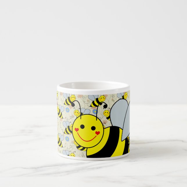 Tasse Expresso Mignon gaffez l'abeille (Devant)